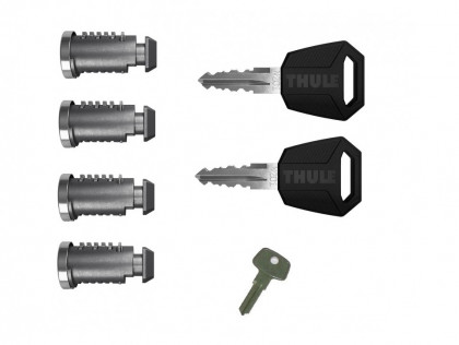 Thule One-Key System 4504 - Zámková sada obsahuje 4ks zámků