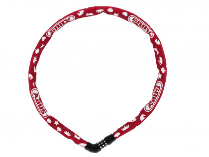 Zámek Abus Steel-O-Chain 4804K/75 RD SYMBOLS