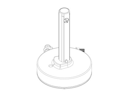 Thule Brake Hub Assembly-Right 1540191925
