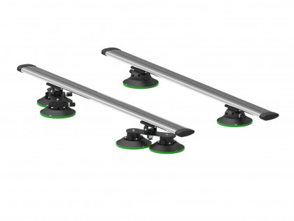TreeFrog přísavkový střešní nosič MULTIPLE Crossbar - silver