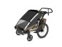Thule Chariot Cross G3 SINGLE Dark Slate + bike set + kočárkový set + běžecký set