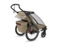 Thule Chariot Cross G3 SINGLE Faded Khaki + bike set + kočárkový set + běžecký set
