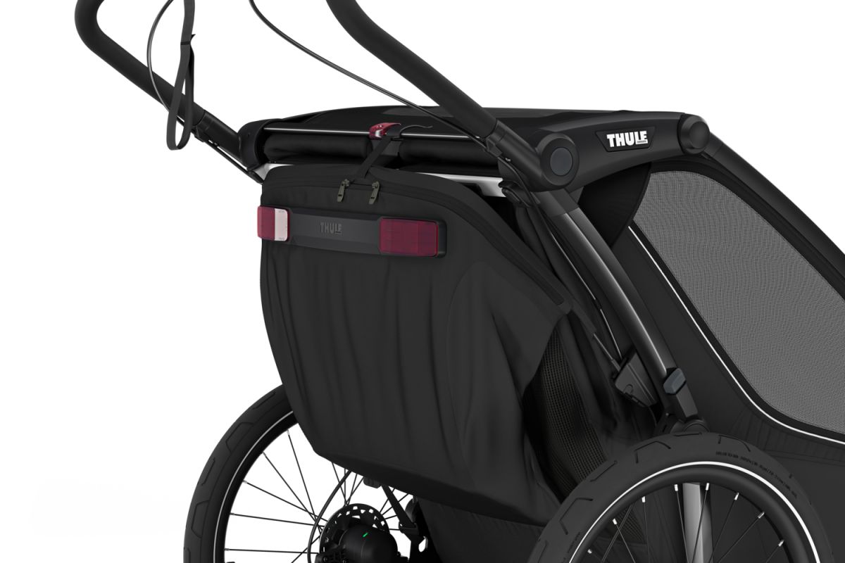 Náhled produktu - Thule Chariot Sport G3 SINGLE Black + bike set + kočárkový set + běžecký set