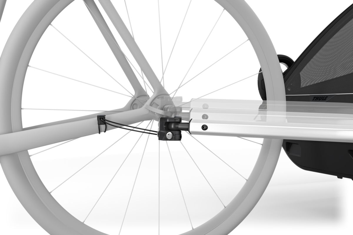 Náhled produktu - Thule Chariot Sport G3 SINGLE Black + bike set + kočárkový set + běžecký set