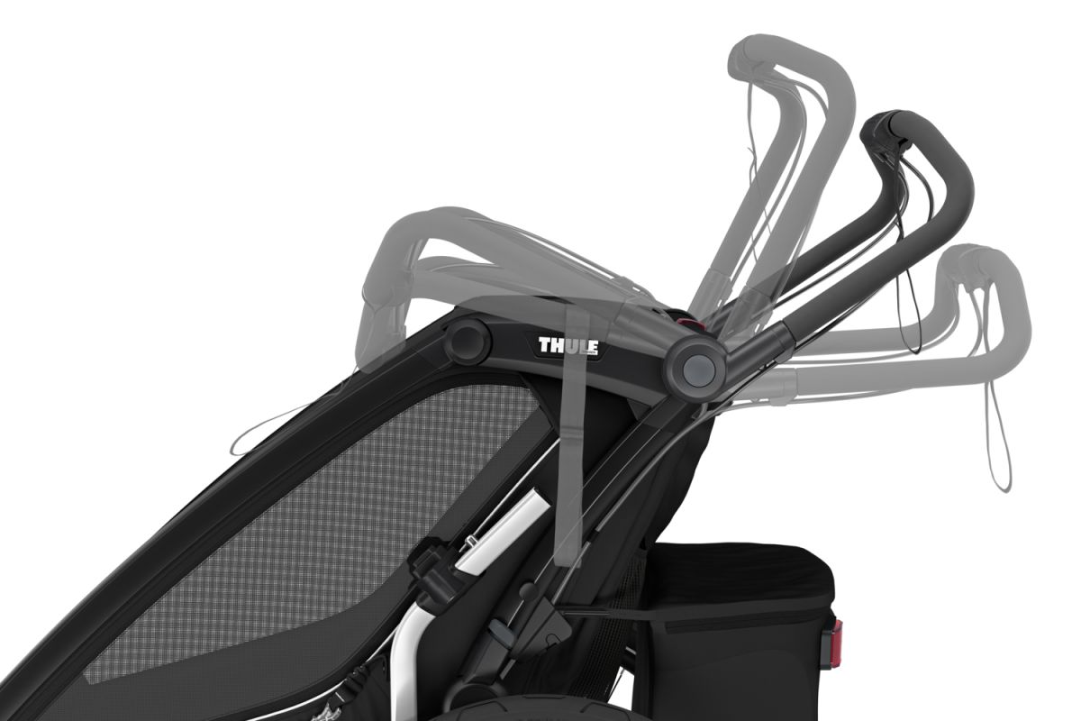 Náhled produktu - Thule Chariot Sport G3 SINGLE Natural Gold + bike set + kočárkový set + běžecký set