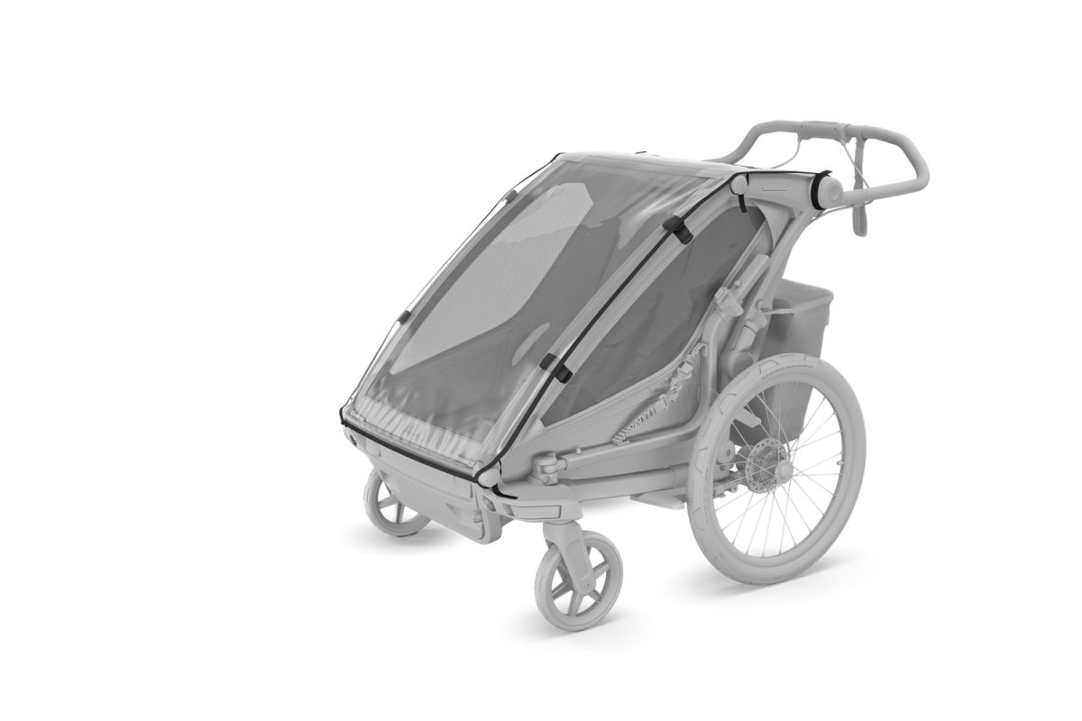 Náhled produktu - Thule Chariot Sport G3 SINGLE Natural Gold + bike set + kočárkový set + běžecký set