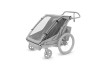 Thule Chariot Cross G3 DOUBLE Dark Slate + bike set + kočárkový set + běžecký set
