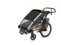 Thule Chariot Cross G3 DOUBLE Dark Slate + bike set + kočárkový set + běžecký set