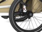 Thule Chariot Cross G3 DOUBLE Faded Khaki + bike set + kočárkový set + běžecký set