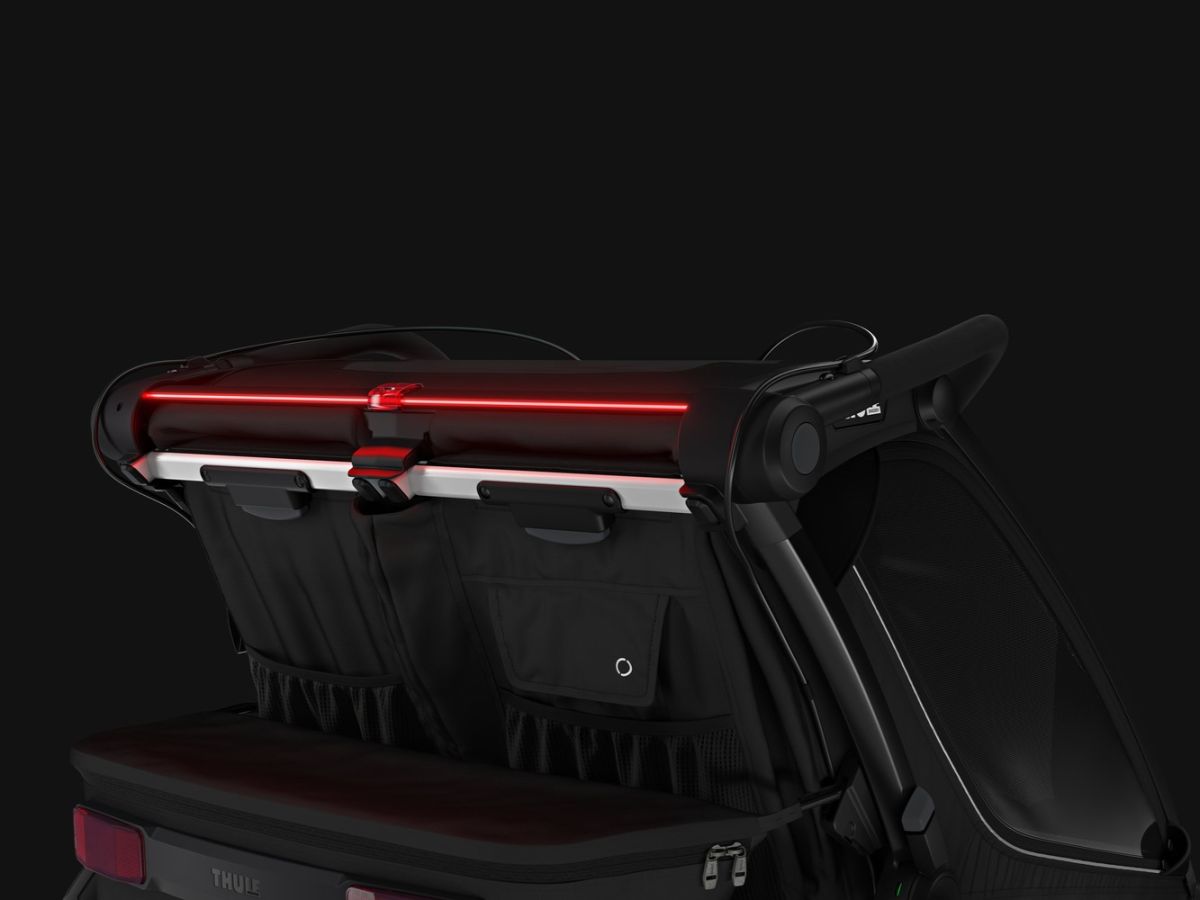 Náhled produktu - Thule Chariot Sport G3 DOUBLE Black + bike set + kočárkový set + běžecký set
