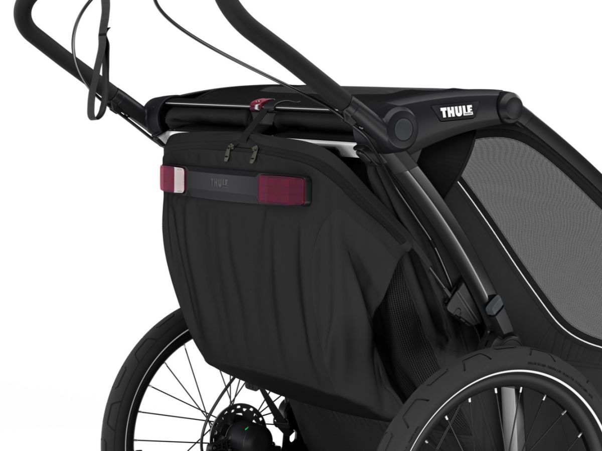 Náhled produktu - Thule Chariot Sport G3 DOUBLE Black + bike set + kočárkový set + běžecký set