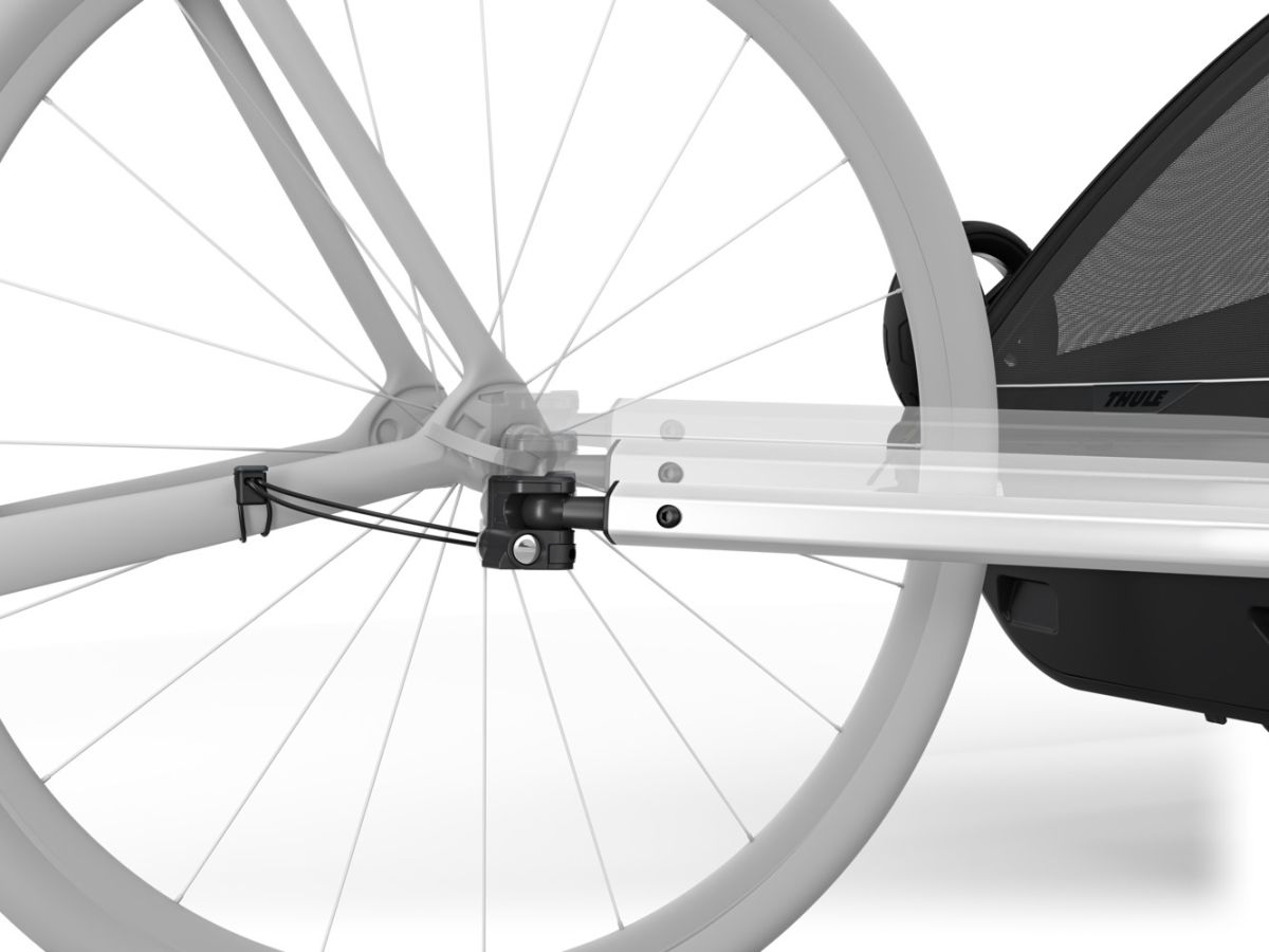 Náhled produktu - Thule Chariot Sport G3 DOUBLE Black + bike set + kočárkový set + běžecký set