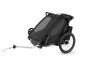 Thule Chariot Sport G3 DOUBLE Black + bike set + kočárkový set + běžecký set