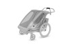 Thule Chariot Sport G3 DOUBLE Black + bike set + kočárkový set + běžecký set