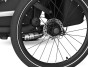 Thule Chariot Sport G3 DOUBLE Black + bike set + kočárkový set + běžecký set