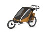 Thule Chariot Sport G3 DOUBLE Natural Gold + bike set + kočárkový set + běžecký set