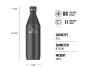 STANLEY Termoláhev The All Day Slim Bottle 600 ml/20oz Black