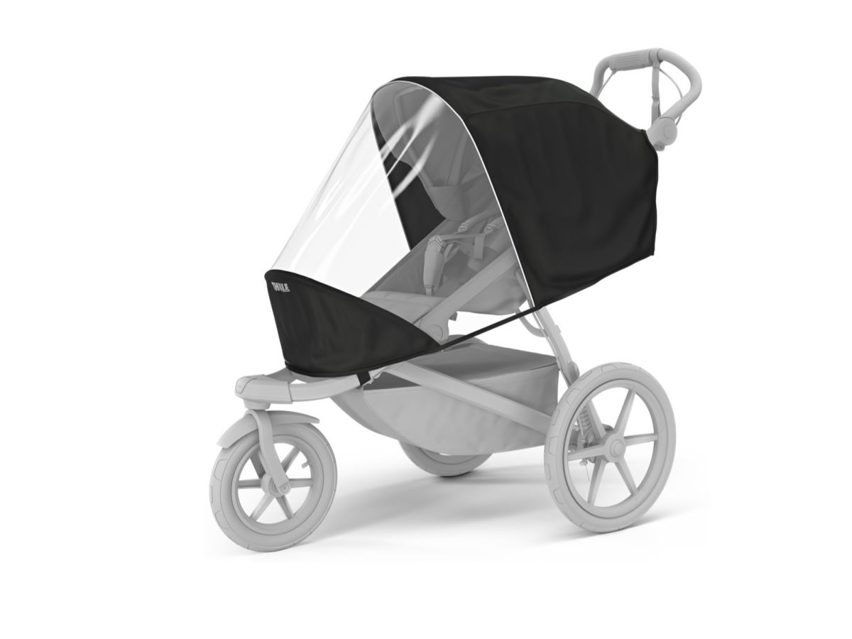 Náhled produktu - Thule Urban Glide 4 Black + korba + pláštěnka + moskytiéra + madlo + pláštěnka korba + moskyt. korba