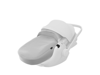 Fusak Thule Maple - nánožník na autosedačku pro novorozence Light Gray