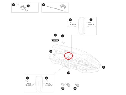 Thule Wire Brace XXL Low 55307