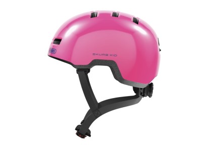 helma ABUS Skurb Kid shiny pink - S