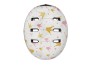 helma ABUS Skurb Kid white crowns - S