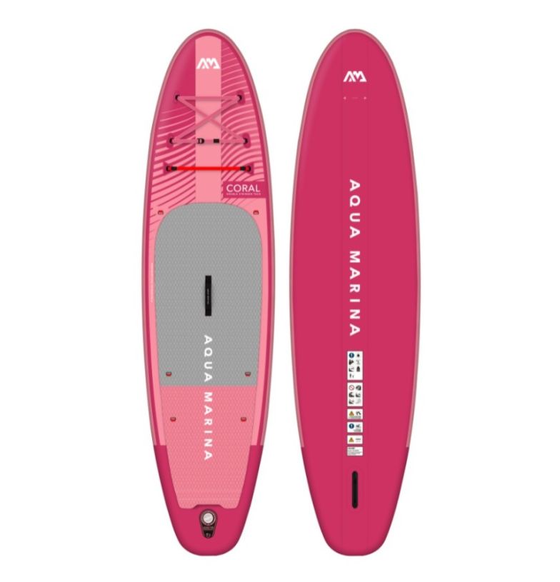 Náhled produktu - paddleboard AQUA MARINA Coral 10'2'' RASPBERRY