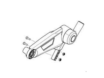 Thule Chariot 2 - Upper bracket left 55264
