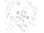 Thule Chariot 2 - Suspension assembly right 55256