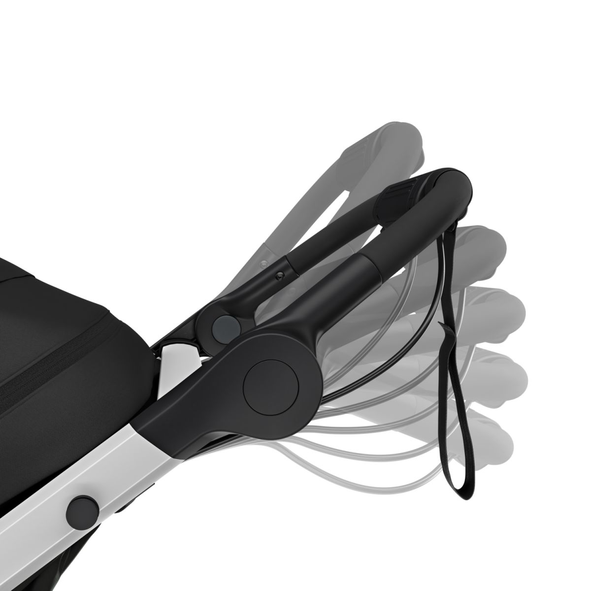 Náhled produktu - Thule Glide 3 Black - MB + korba + pláštěnka + moskytiéra + madlo + plášť. korba + moskyt. korba
