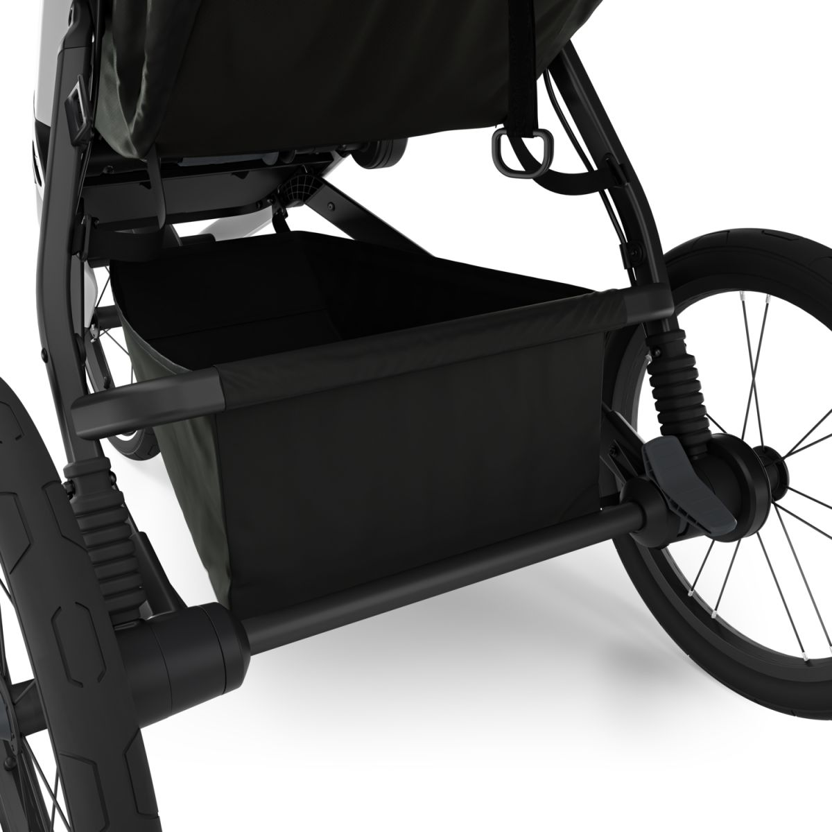Náhled produktu - Thule Glide 3 Black - MB + korba + pláštěnka + moskytiéra + madlo + plášť. korba + moskyt. korba