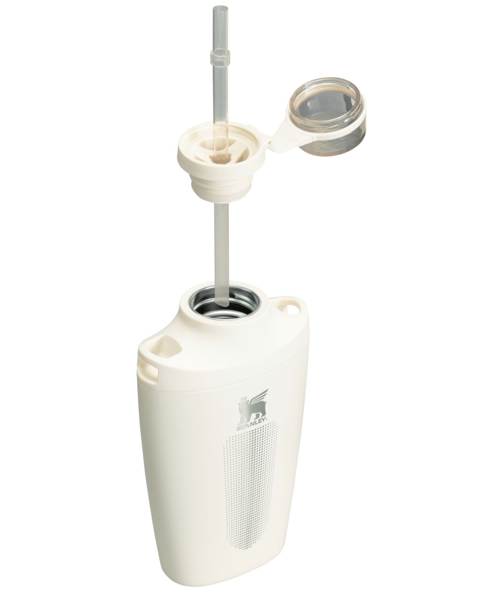 Náhled produktu - STANLEY Láhev/čutora na popruhu The Stanley Cross Bottle 680 ml/23oz Cream