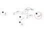 Thule Key Hole Attachment w/Screw 54944