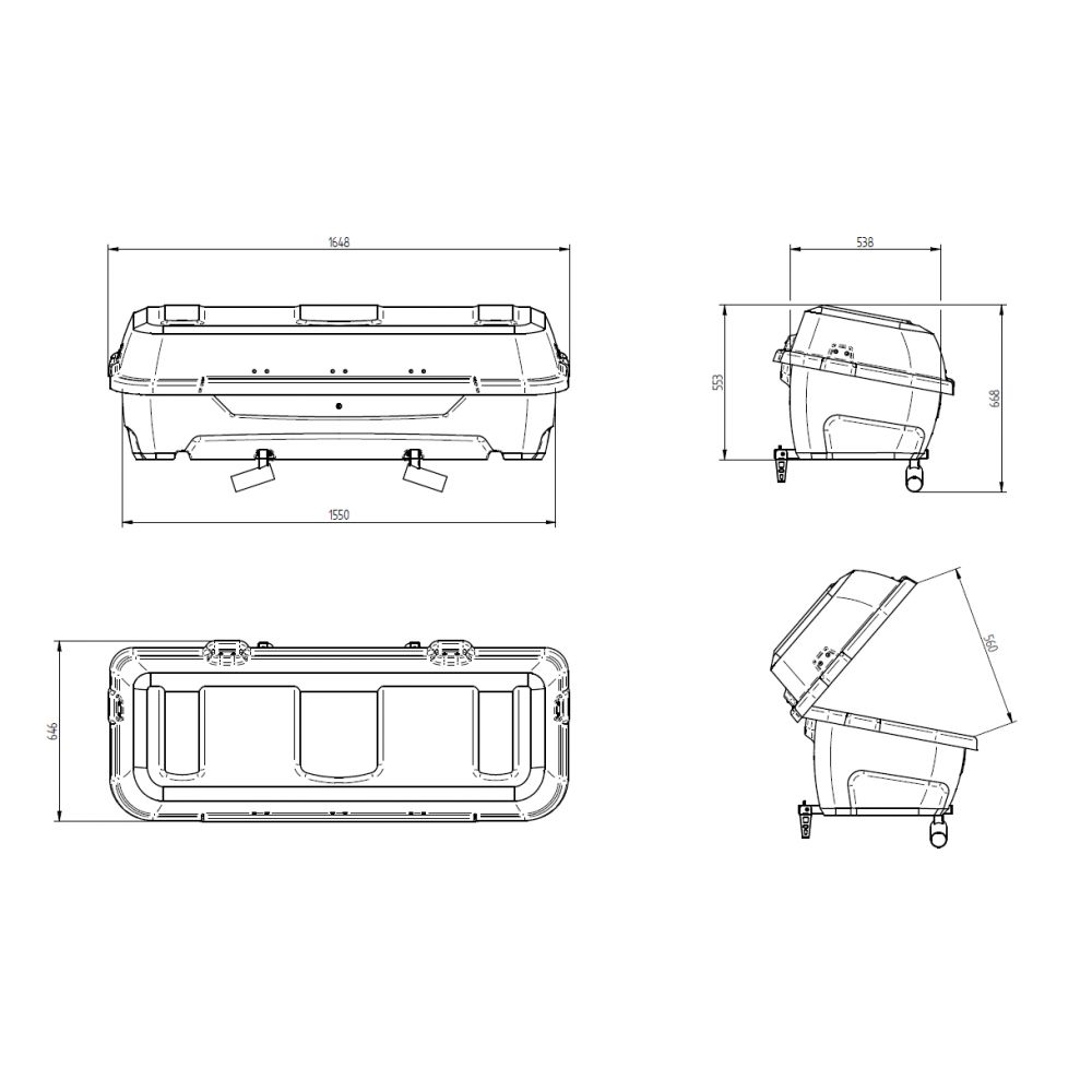 Náhled produktu - Wjenzek transportní box 2 PRO AV3 (+1)