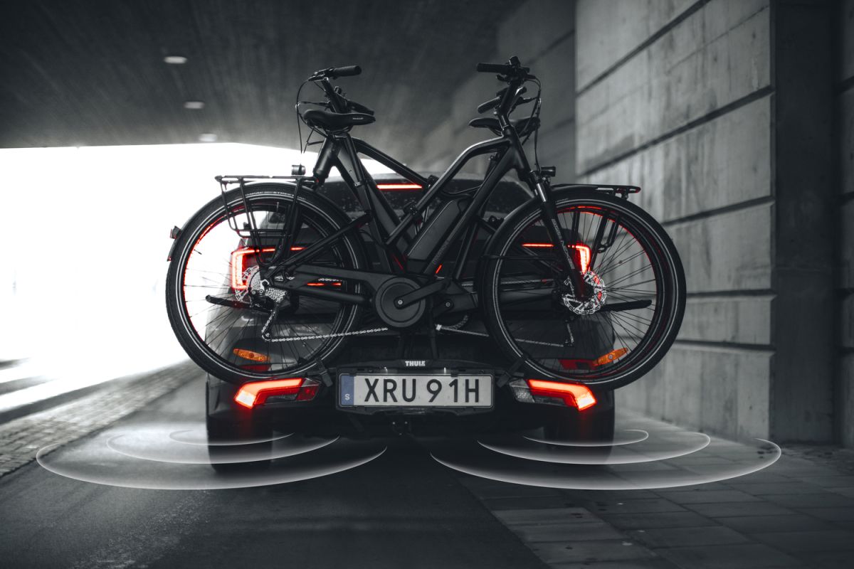 Náhled produktu - Thule Epos ParkSecure pro 3 kola s parkovacími senzory