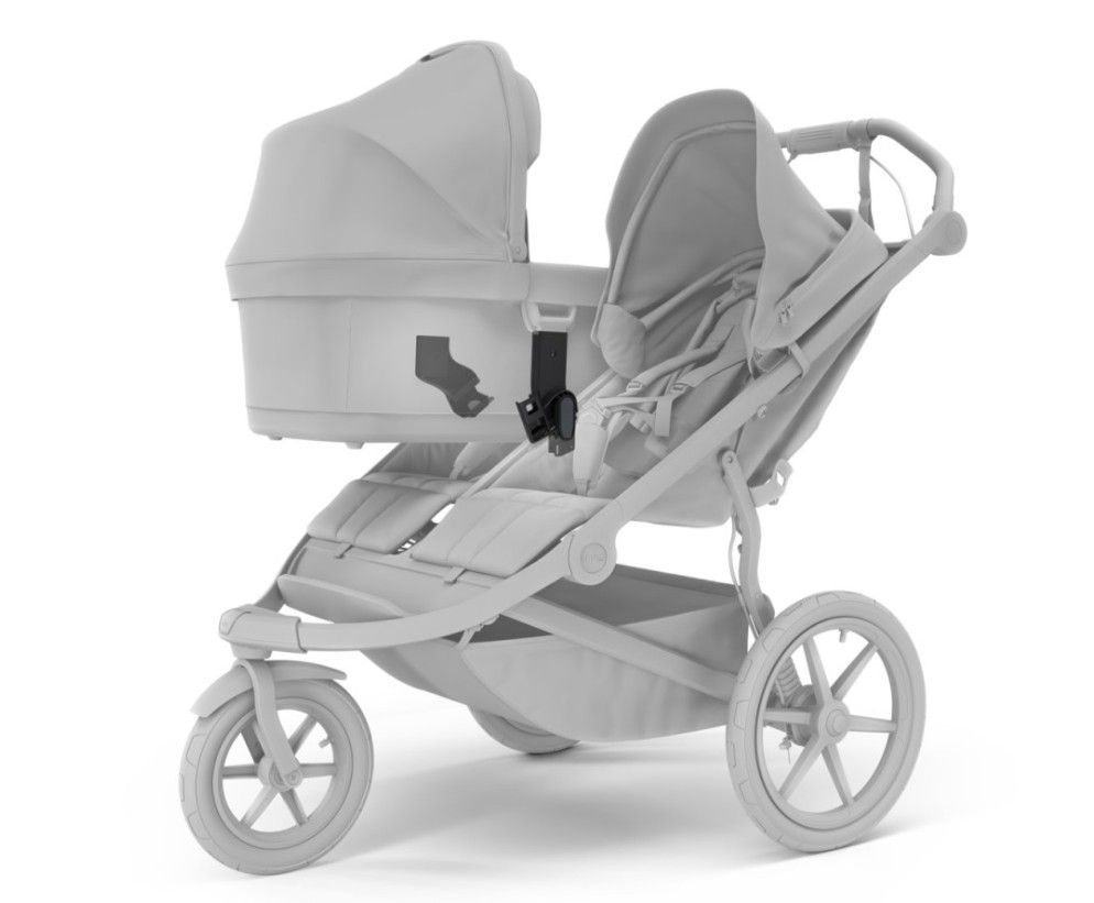 Náhled produktu - Thule Urban Glide 3 Double Black MB + hluboká korba + adaptér korba NEW