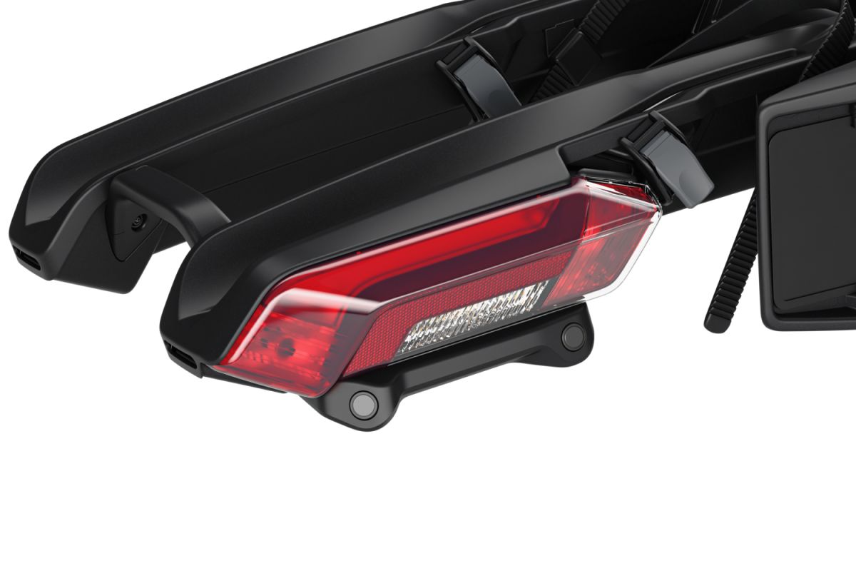 Náhled produktu - Thule Epos ParkSecure 2bike s parkovacími senzory + box Thule Santu + taška 9786