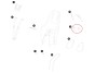 Thule Foot support lever 54912