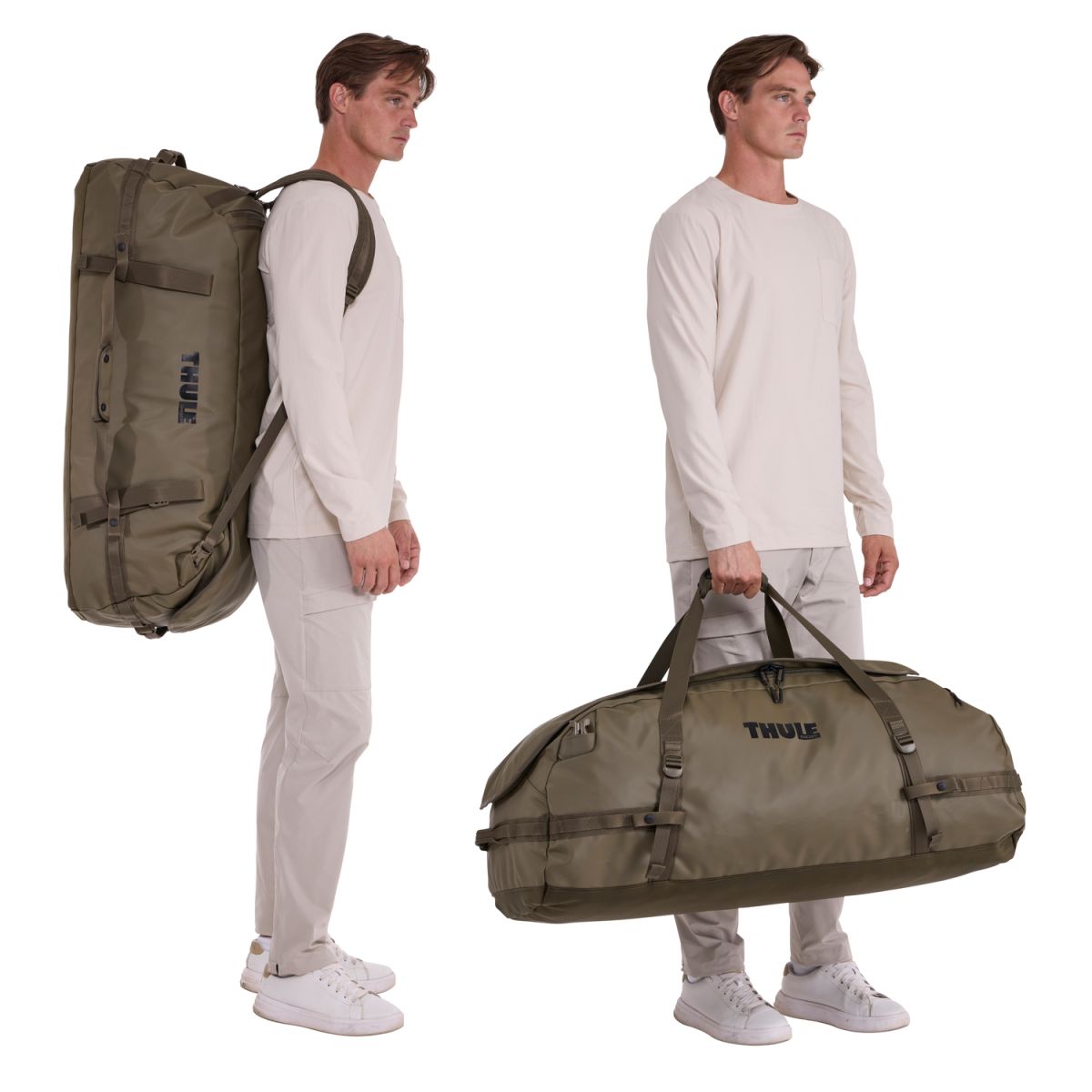 Náhled produktu - Thule Chasm sportovní taška 130 l TDSD305 - Deep Khaki