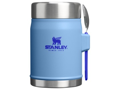 STANLEY Termoska jídelní se lžící/vidličkou The Legendary Classic Food Jar 400 ml/14oz Blue Sky