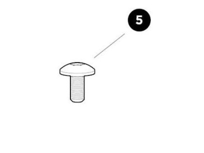 Thule Hexagonal screw K6S - Thule professional roof rack 51152