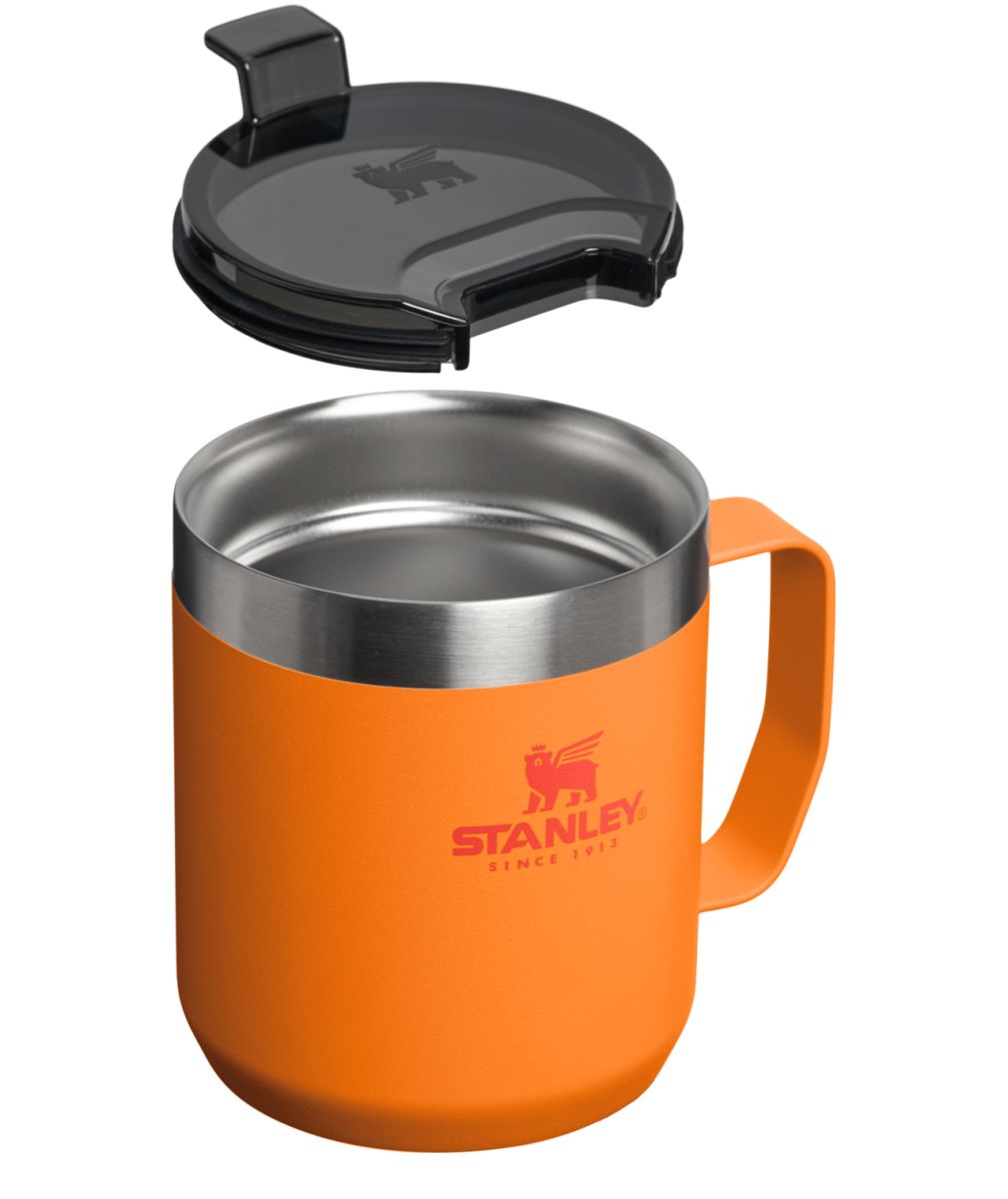 Náhled produktu - STANLEY Termohrnek The Stay-Hot Camp Mug 350 ml/12oz Goldenrod Coral