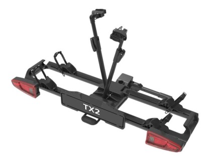Nosič na tažné zařízení na 2 kola / elektrokola Spinder TX2L - sklopný skládací na karbonové rámy + DOPRAVA ZDARMA